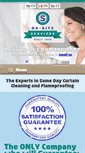 Mobile Screenshot of onsitedraperycleaner.com